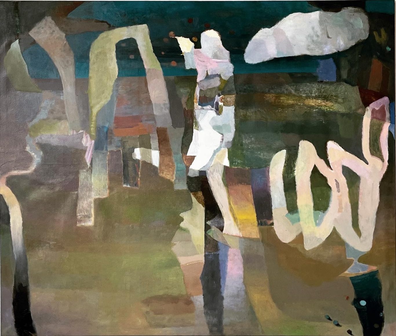 Daniel Mohr - Hirte (2022) Daniel Mohr, Hirte, 170 x 200 cm, oil on canvas, 2022