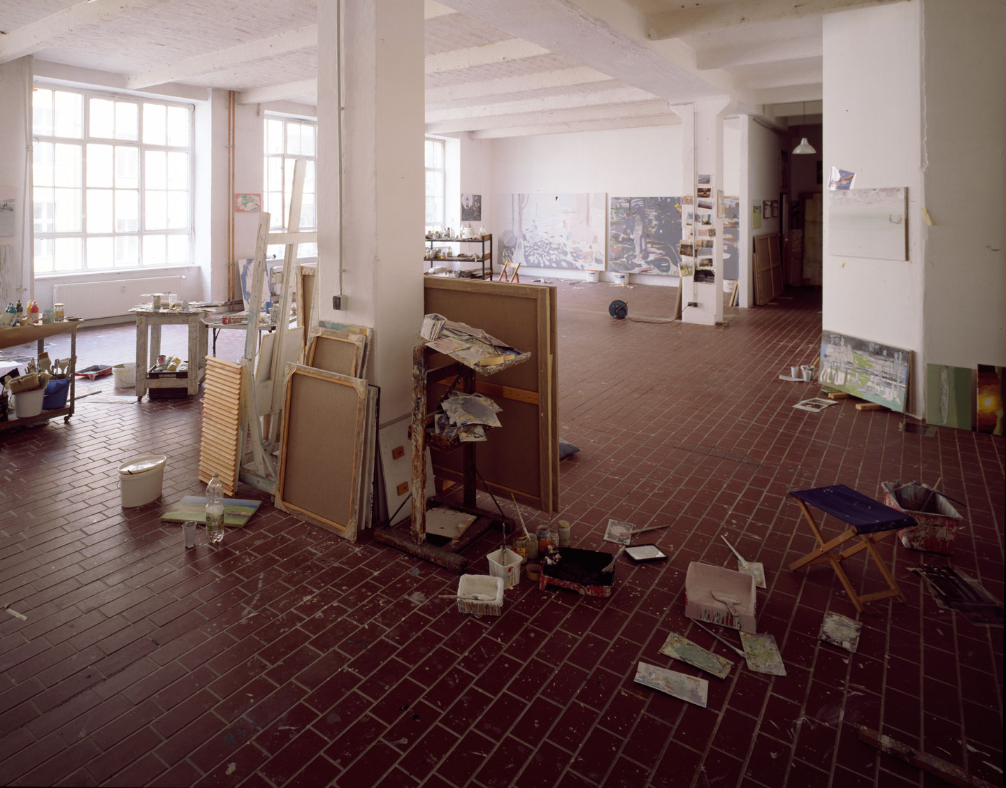 Daniel Mohr Studio Berlin 2007 Daniel Mohr’s Berlin studio, 2007