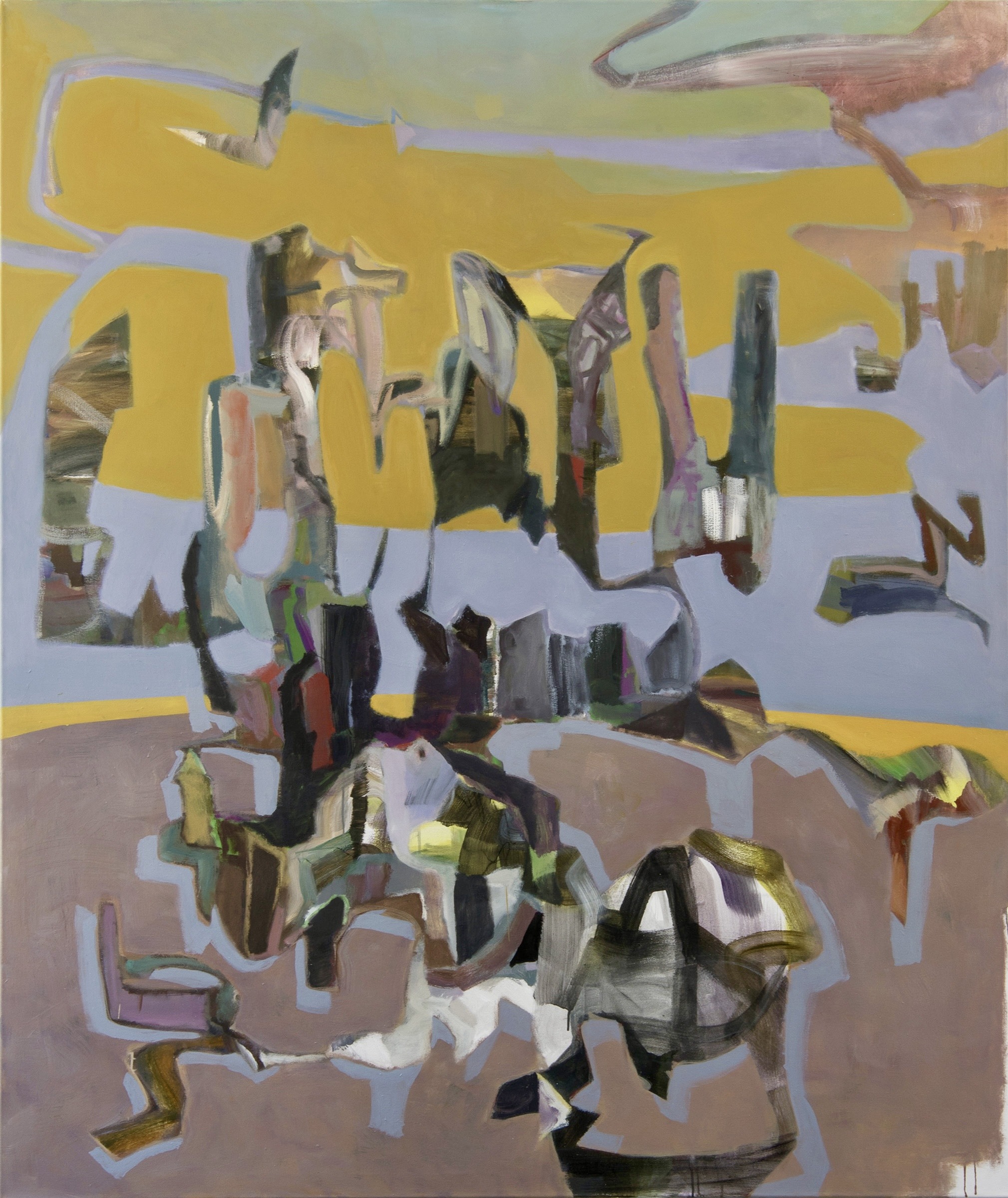Point Alpha, 200x170cm, oil on canvas Point Alpha, 200x170cm, oil on canvas