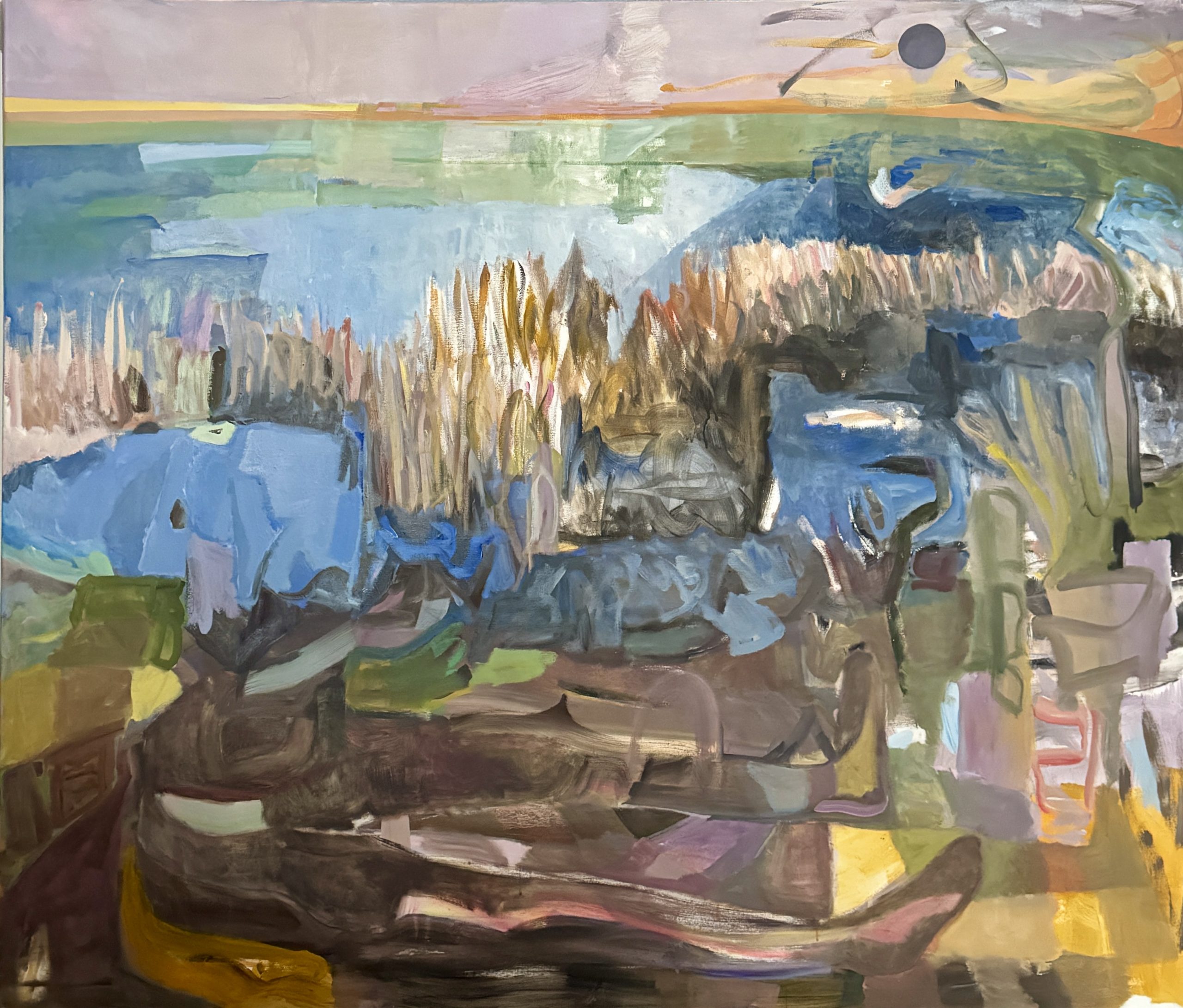 Circadiane, 170x200cm, oil on canvas Circadiane, 170x200cm, oil on canvas